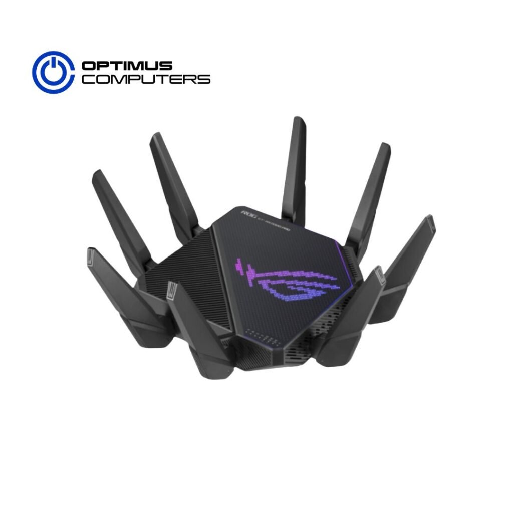 ASUS GT-AX11000 WiFi 6 Gaming Router 11000 Mbps PK - Optimus Computers