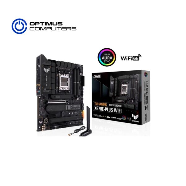 TUF GAMING X670E-PLUS WIFI | High-Performance AMD Motherboard