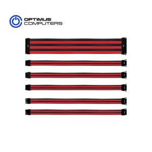Cooler Master Colored Extension Cable Kit Red & Black Pakistan