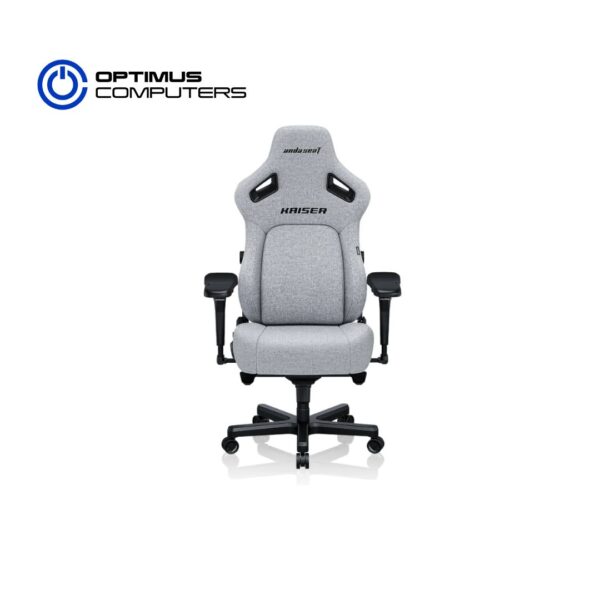 AndaSeat Kaiser 4L Gray Fabric Gaming Chair - Best Price