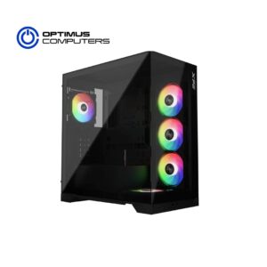 INVADER X Mid Tower Gaming Case Black Price PK
