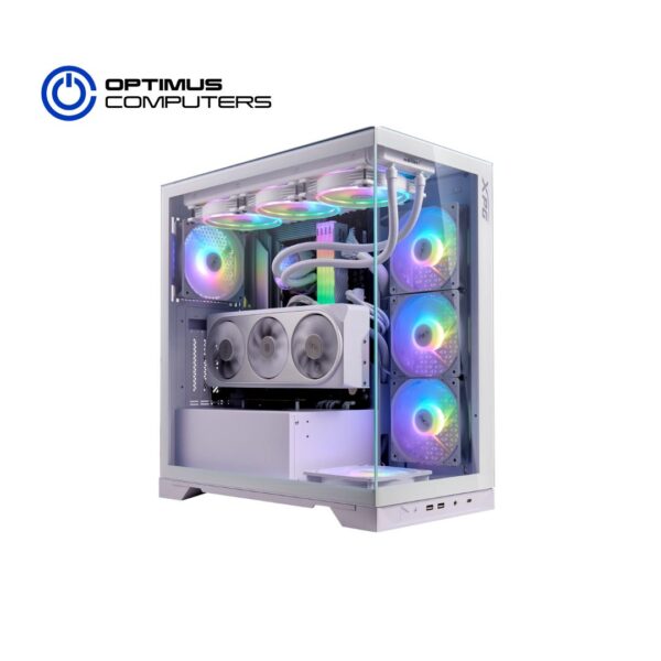 INVADER X Mid Tower Gaming Case White Price PK