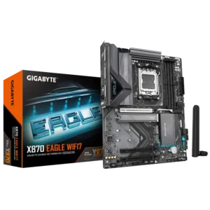 Gigabyte X870 Eagle Wifi7 AMD AM5 ATX Ultra-Fast Storage 3xM.2 slots, Efficient M.2 Thermal guard Motherboard Price Pk