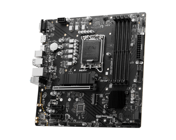 MSI Pro B760M-P DDR5 Intel 12/13/14th Gen microATX Motherboard - Image 3