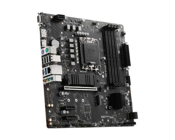 MSI Pro B760M-P DDR5 Intel 12/13/14th Gen microATX Motherboard - Image 4