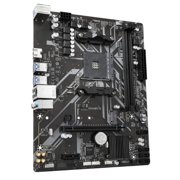 Gigabyte B450M K M-ATX DDR4 High-Performance Gaming Motherboard - Image 3