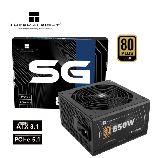 Thermalright SG-850S 850W ATX 3.1 PCIe 5.1 80+ Gold Power Supply Price Pk