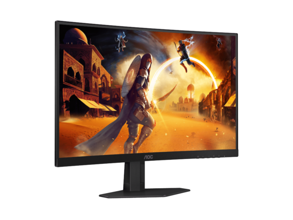 AOC C27G4ZE 27" 280Hz Curved Ultra-Fast FRAMELESS Gaming Monitor, 1920 × 1080 (FHD), 0.3ms, Fast VA, 1500R, Adaptive Sync, Three-Sided Frameless Design, Black - Image 4