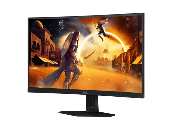 AOC C27G4ZE 27" 280Hz Curved Ultra-Fast FRAMELESS Gaming Monitor, 1920 × 1080 (FHD), 0.3ms, Fast VA, 1500R, Adaptive Sync, Three-Sided Frameless Design, Black - Image 3