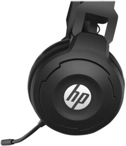 HP X1000 Wireless USB Over Ear Gaming Headphones with 7.1 Surround Sound with Soft Shank Mic) - Black - 20 Hours of Battery life - Image 2