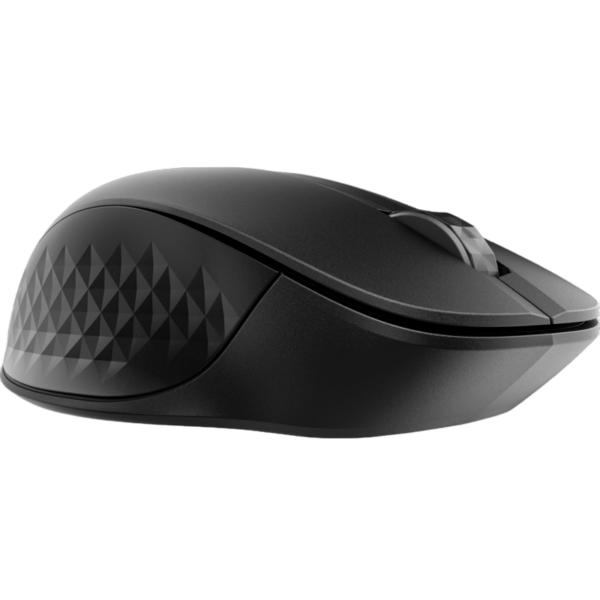 HP 430 Multi-Device Wireless Mouse (Black) - Bluetooth 5.2 & 2.4 GHz USB Receiver Dongle - 4000 DPI Cursor Tracking, 4 Customizable Buttons - Image 4