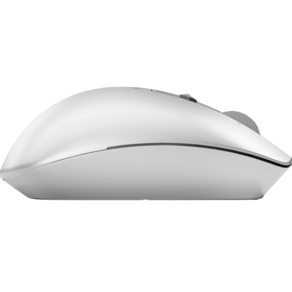 HP 930 Creator Wireless Mouse - Bluetooth/Wired Compatible with USB-A Dongle - 7 Programmable Buttons - Ergonomic Grip -Silent Click & Scroll-Up to 12 Week Battery Life - Track-on-Glass Sensor, Silver - Image 3