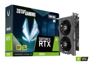 ZOTAC GAMING GeForce RTX 3050 6GB GDDR6 Twin Edge OC Gaming  Graphics Card
