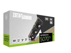 ZOTAC SOLID OC GeForce RTX 5070Ti 16GB 256-Bit GDDR7 PCI Express 5.0 Graphics - Image 8