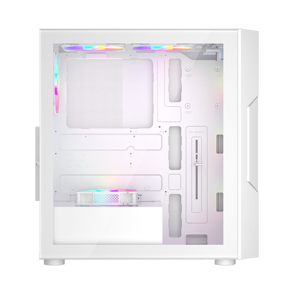 1st Player Trilobite T7 ATX Gaming Case ( White ) - Image 7
