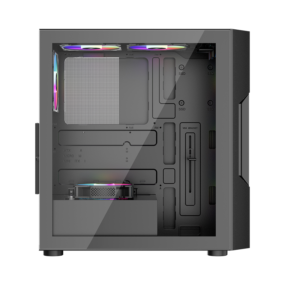 1st Player Trilobite T7 ATX Gaming Case ( Black ) - Image 7