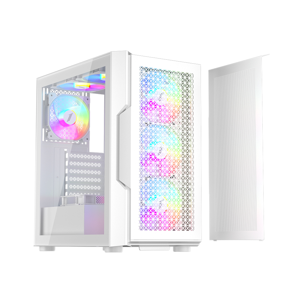 1st Player Trilobite T7 ATX Gaming Case ( White ) - Image 3