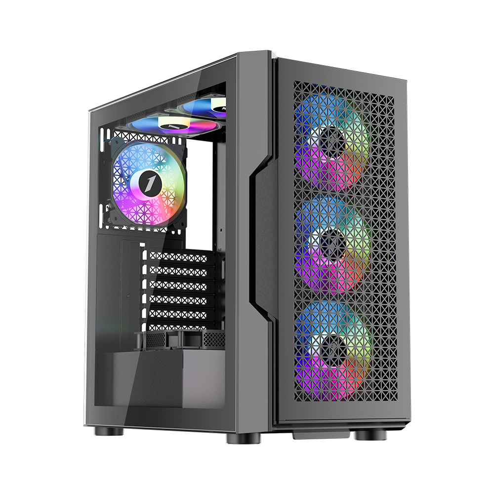 1st Player Trilobite T7 ATX Gaming Case ( Black )