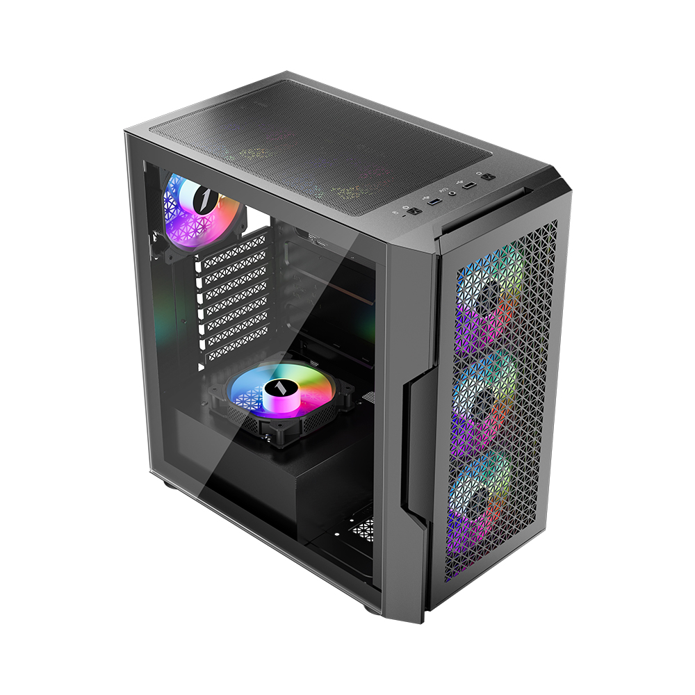1st Player Trilobite T7 ATX Gaming Case ( Black ) - Image 9
