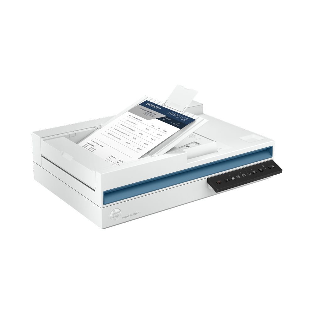 HP ScanJet Pro 2600 F1 Fast 2-Sided Scanning and Auto Document Feeder Scanner - Image 4