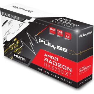 Sapphire Pulse AMD Radeon RX 6700 XT Gaming 12GB GDDR6 Graphics Card
