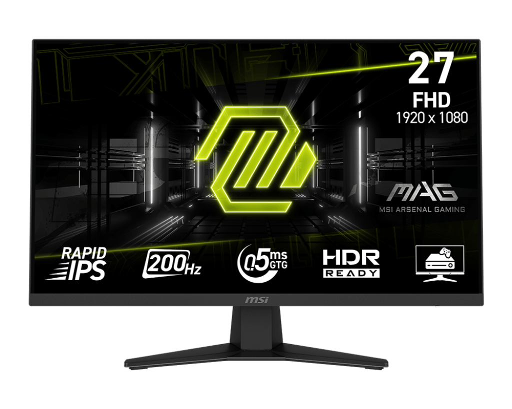 MSI MAG 274F 27in FHD 200Hz Rapid IPS LCD Gaming Monitor