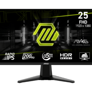 MSI MAG G255F E20 25-inch FHD 200Hz IPS Gaming Monitor
