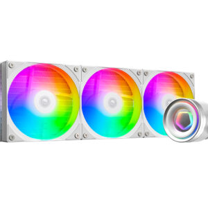 ID-Cooling FX360 INF ARGB AIO 360mm Liquid CPU Cooler - White