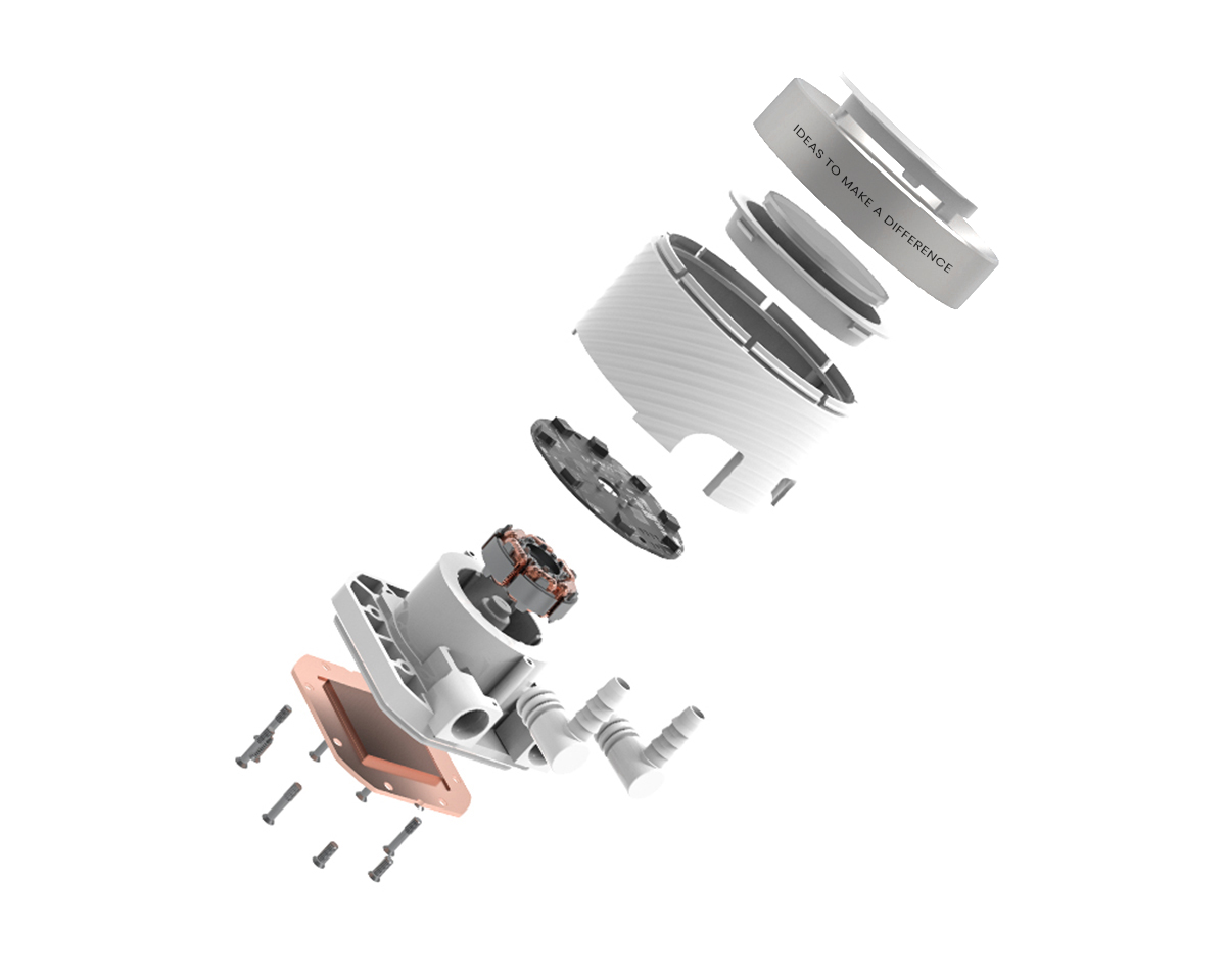 ID-Cooling FX360 INF ARGB AIO 360mm Liquid CPU Cooler - White - Image 5