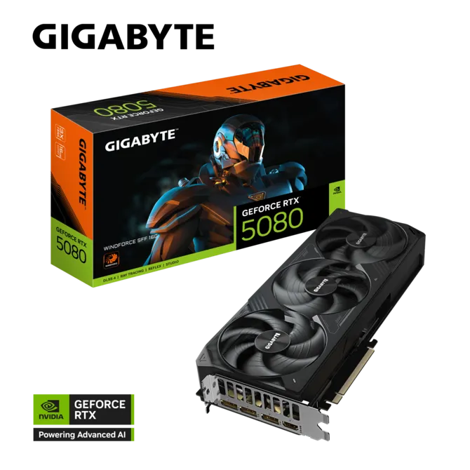 Gigabyte GeForce RTX 5080 WINDFORCE SFF 16GB GDDR7 Graphics Card - Image 11