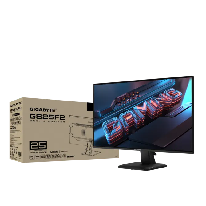 Gigabyte Gaming GS25F2 EK 25″ FHD 200Hz 1ms GTG SS IPS Gaming Monitor - Image 9