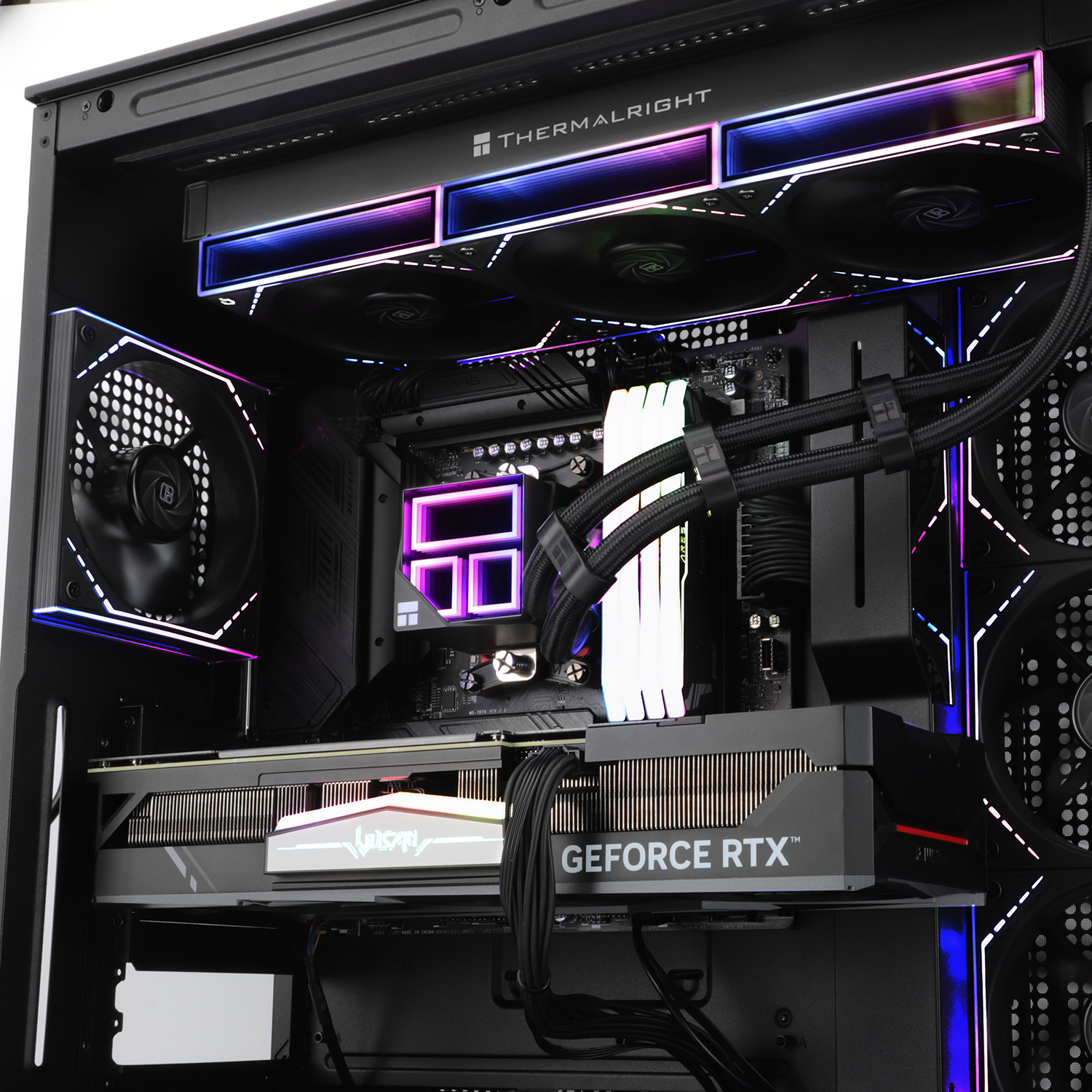 Thermalright Frozen Infinity 360 AIO Liquid CPU Cooler - Black - Image 9