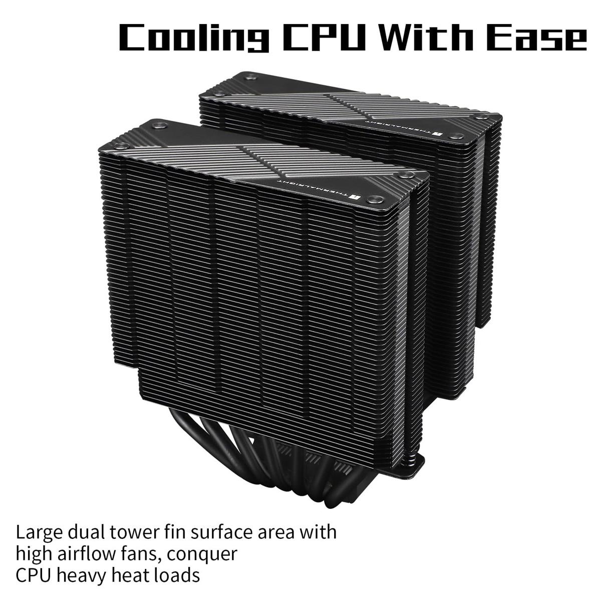 Thermalright Phantom Spirit 120 Evo ARGB 7 Heatpipes Air Cooler - Black - Image 7