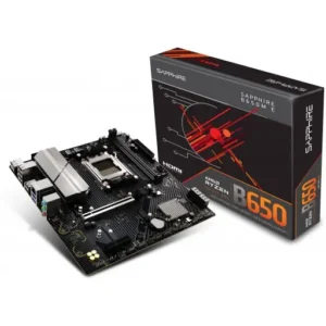 Sapphire B650M-E DDR5 AMD AM5 M-ATX Gaming Motherboard
