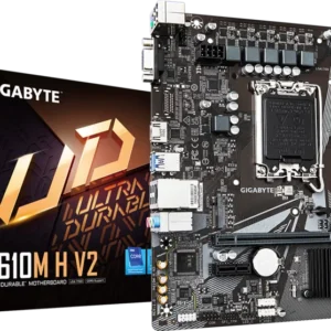 GIGABYTE H610M H V2 DDR5 (rev. 1.0) Micro-ATX Gaming Motherboard