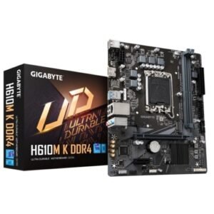 Gigabyte H610M K DDR4 (Rev. 2.0) 12th,13th,14th gen supported Gaming Motherboard